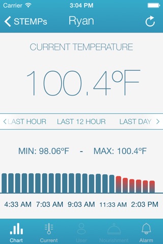 STEMP Smart Temperature Patch screenshot 3