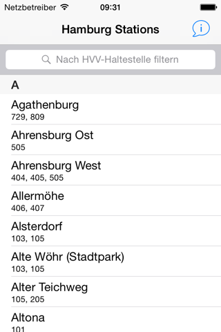 Hamburg Stations screenshot 2