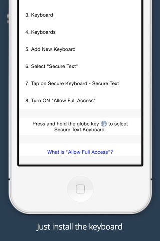Secure Text Keyboard - Encrypt your private messages for WhatsApp, email, etc screenshot 3