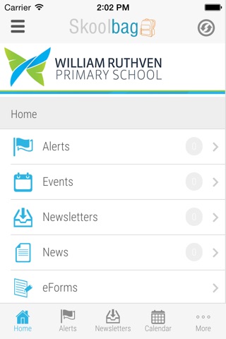 William Ruthven Primary School - Skoolbag screenshot 2