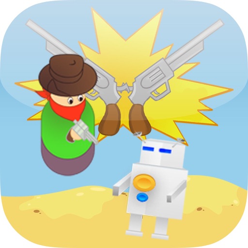 Alien Versus Cowboy Land Warfare iOS App