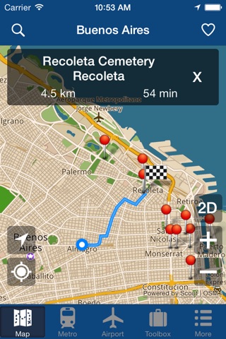 Buenos Aires Offline Map - City Metro Airport screenshot 2