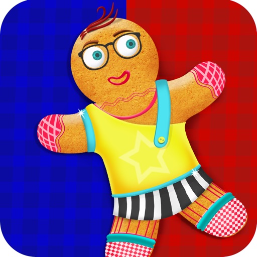 Gingerbread Man Dress Up Mania - Free Addictive Fun Christmas Games for Kids, Boys and Girls