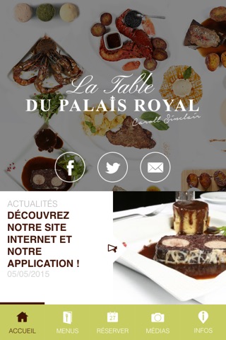 la Table du Palais Royal - Restaurant Paris screenshot 2