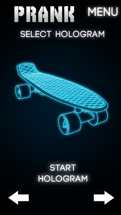 Hologram Fingerboard Simulator