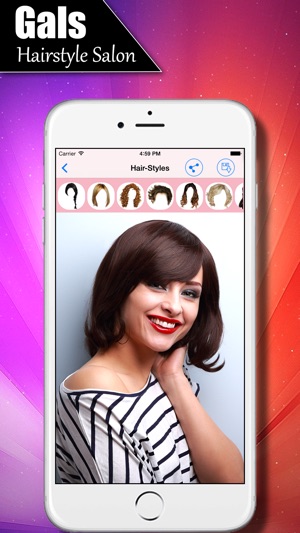 Girls Salon - Women's Hairstyles Fashion Gallery(圖2)-速報App