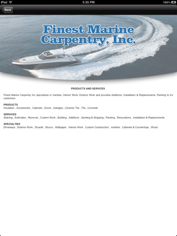 Finest Marine Carpentry HD screenshot 3