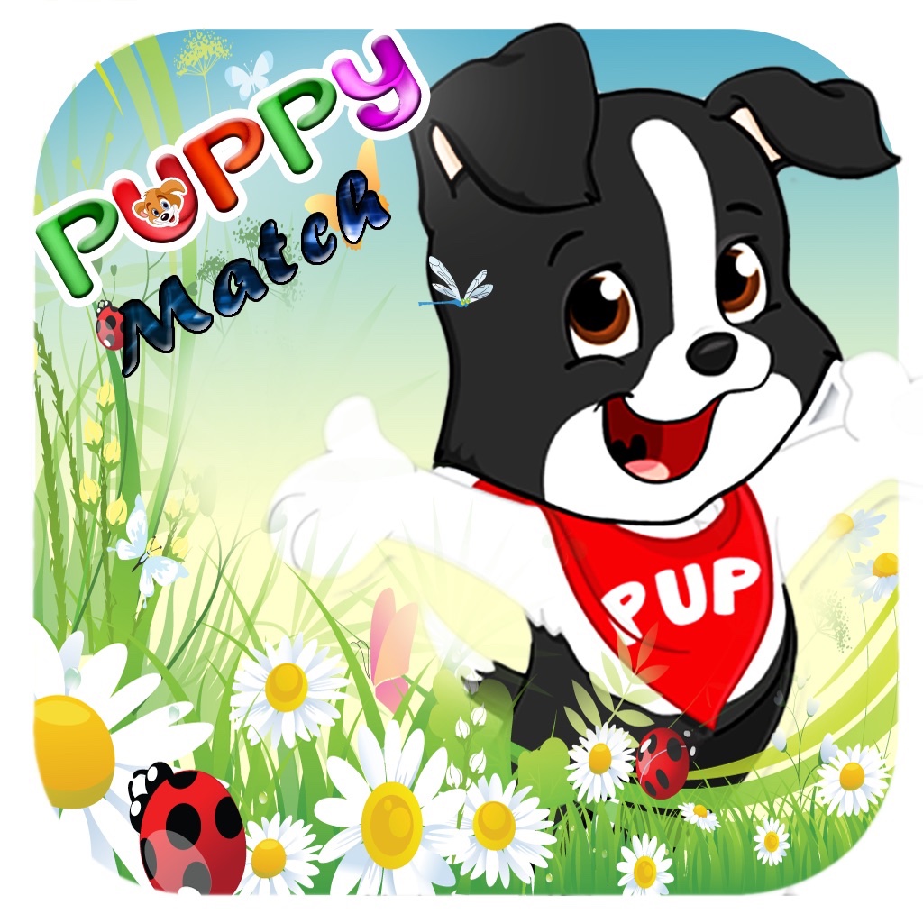 Puppy Match Puzzle Adventure Game Pro icon