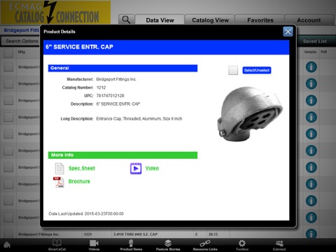 ECMAG CATALOG CONNECTION App screenshot 2