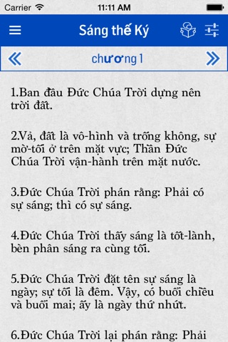 Vietnamese Bible screenshot 2