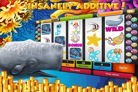 A The Whale Slots Game - Win The Bonus In The Casino screenshot 2