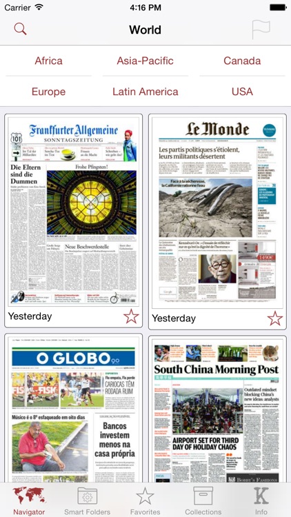 Kiosko.net - Today's Newspapers around the World