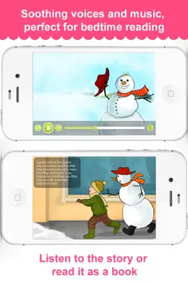 Game screenshot The Snow Man - Narrated classic fairy tales and stories for children apk