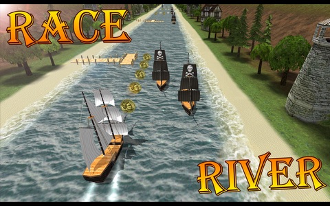 Turbo River Racing Ship screenshot 2