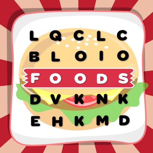 Word Search For Food and Drinks “ Super Classic Wordsearch Puzzle ” icon