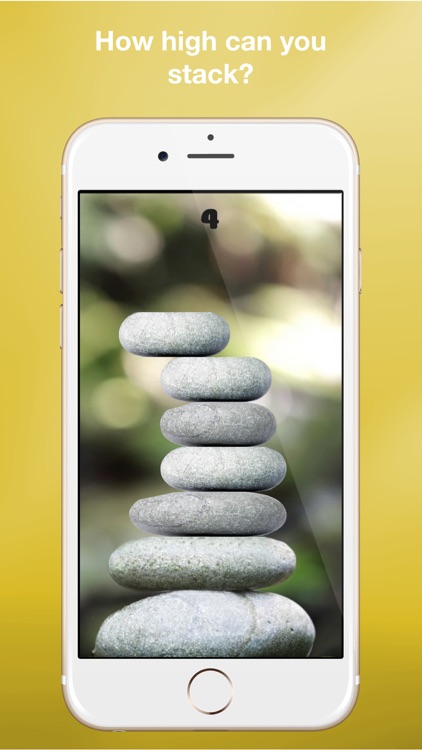 Zen Stone Stack - How high can you reach? - Relaxing and fun stone tower castle stacking game