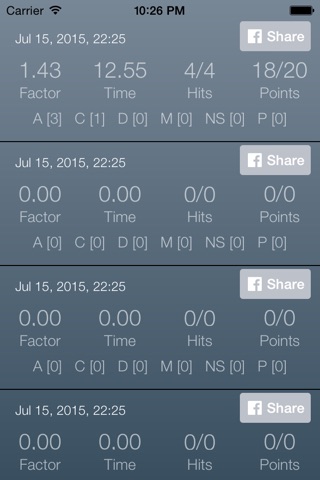 IPSC Quickscore screenshot 3