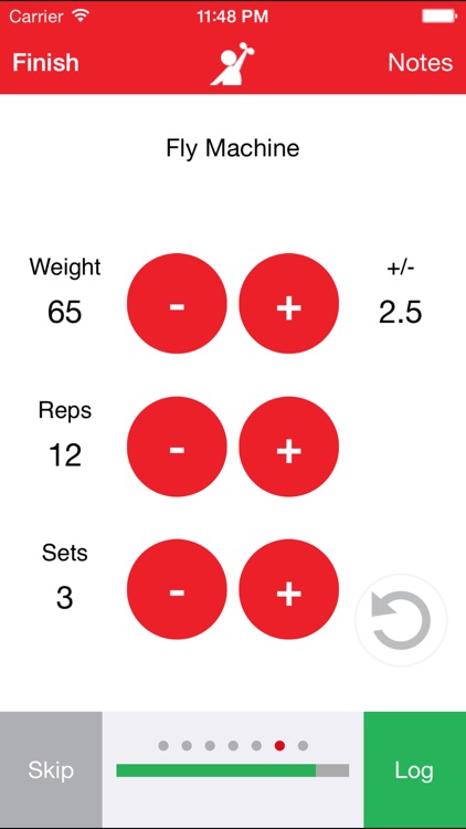 FitBuddy Gym Tracker - Workout Journal and Exercise Log. The Simple Fitness Tracker screenshot-3