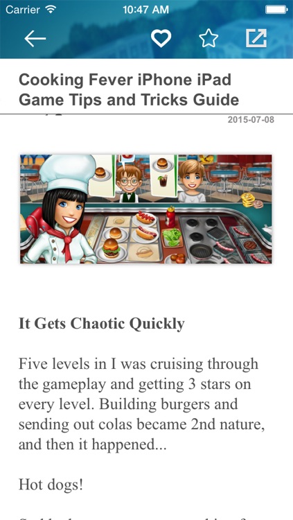 Guide for Cooking Fever - Best Strategy, Tricks & Tips
