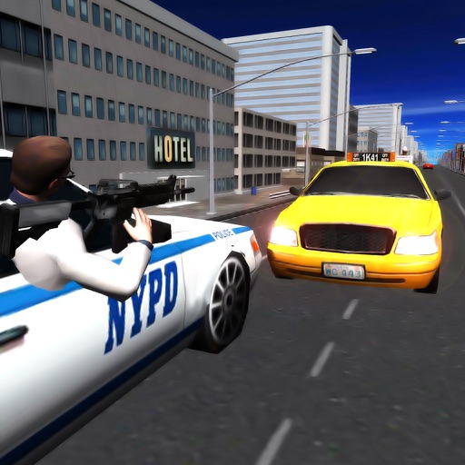Police Car Chase Simulator 3D Icon