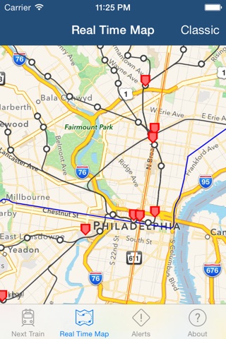 Real Time SEPTA: Regional Rail screenshot 2