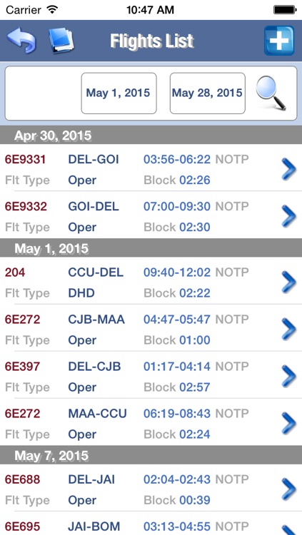 DGCA Flight Log screenshot-4