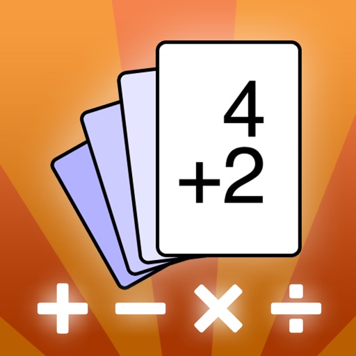 Flippin Math Facts - addition, subtraction, multiplication and division flash cards and timed tests iOS App