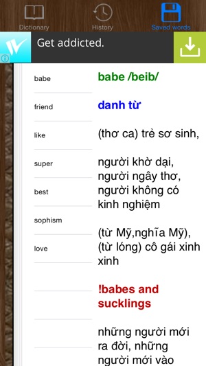 English Vietnamese Dictionary Offline(圖4)-速報App