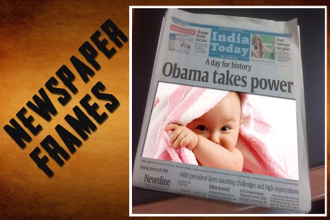 Newspaper Photo Frames screenshot 2