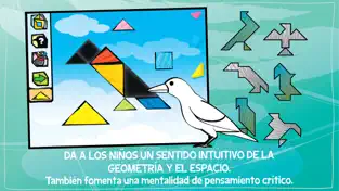 Screenshot 1 Los Niños Pequeños Garabatean y Descubren: Aves, Bloques Matemáticos Geométricos Divertidos para Gente Lego iphone