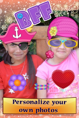 My Little Princess Photo Booth- Fairy tale dress up editor for girls screenshot 2