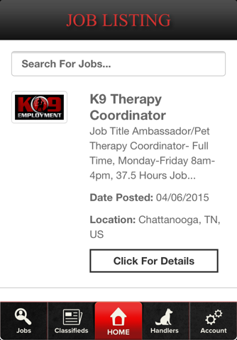 K9 Employment screenshot 4