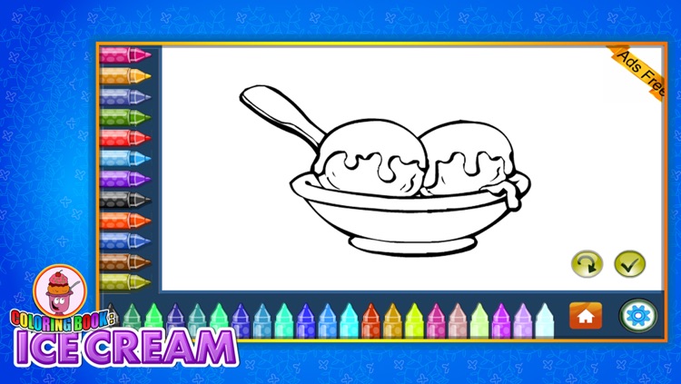 Coloring Book IceCream screenshot-4