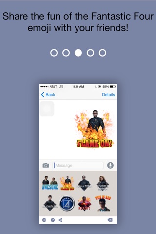 Fantastic Four Emoji screenshot 4