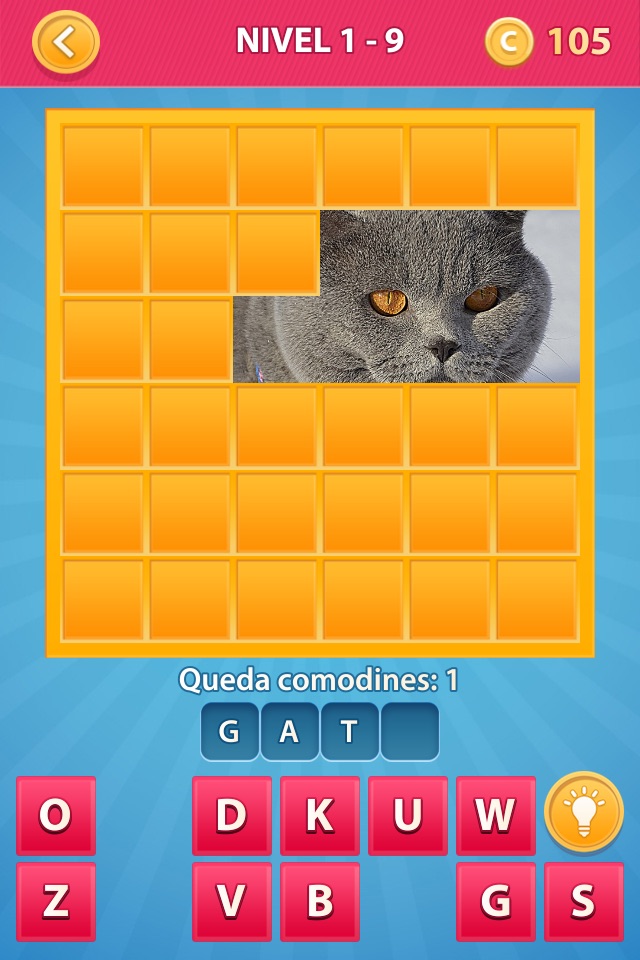 Hidden Words - trivia quiz and word game to guess words on images hidden by mosaic screenshot 2