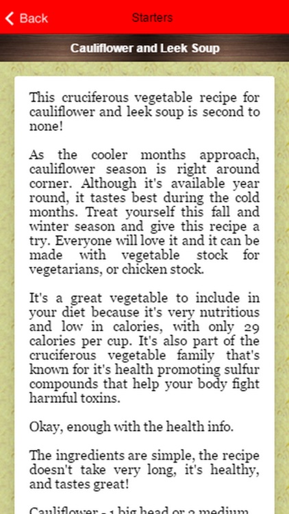 Tasty Cauliflower Recipes