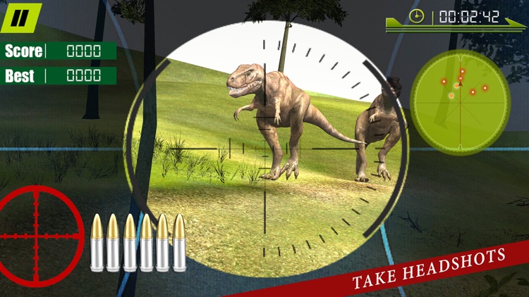 Dino Hunt Island - Hunting Dangerous Dinosaurs using Modern Sniper Rifle on Deadly Shores screenshot-3