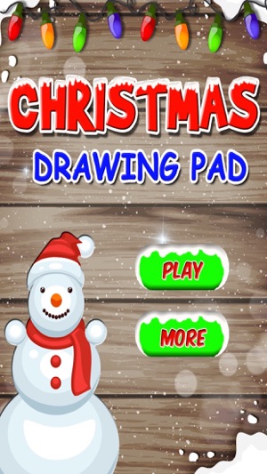 Christmas Drawing Pad - Snowman(圖1)-速報App