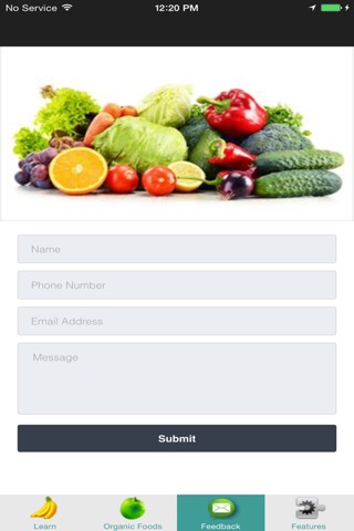 Organic Food Diet - Health Benefits screenshot 3