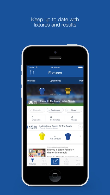 Fan App for Queen of the South FC