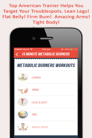 Fitgirl Metabolic Burners : 50, 15 minute weight loss workout for ladies screenshot 3