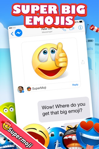 Supermoji For Messenger screenshot 4