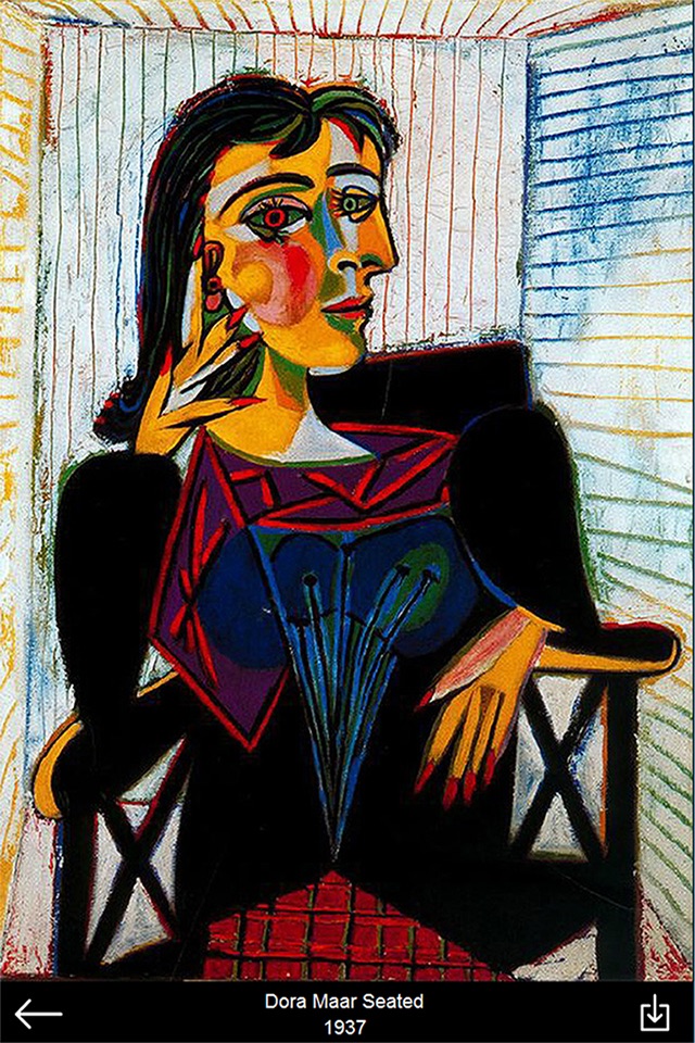 App for Picasso: 100 Portraits by Picasso screenshot 2