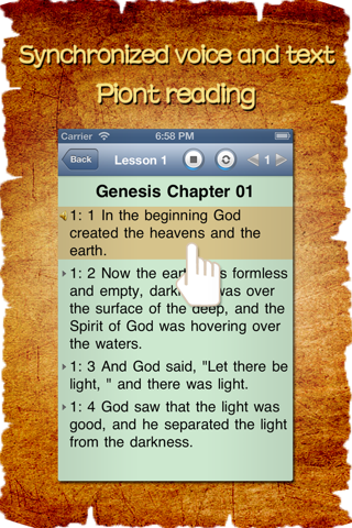 Holy Bible Old Testament Audio Book Free HD screenshot 2