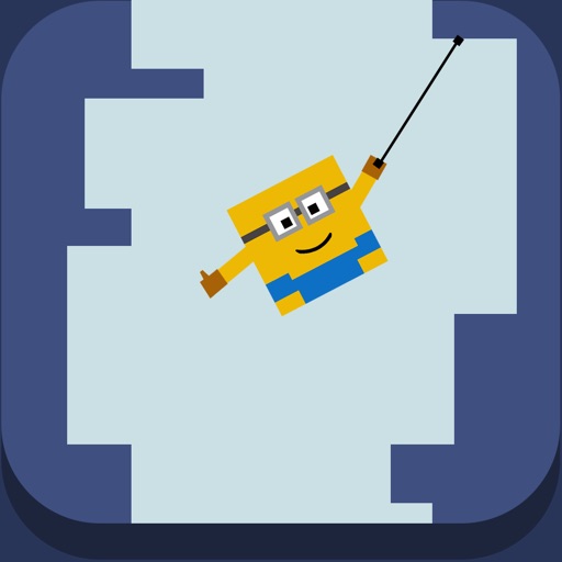 Mr. Banana : Rope Swing- Endless Climb Tower