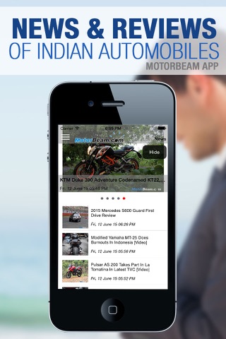 MotorBeam - Automobile News & Reviews screenshot 2