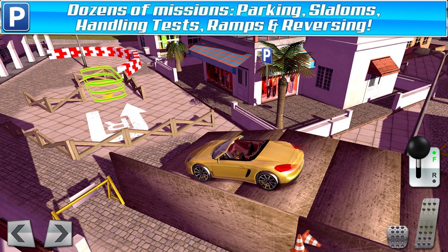 【图】Classic Sports Car Parking Game Real Driving Test Run Racing(截图3)