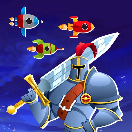 Outer Space Galaxy Crusader - FREE - Mighty Armored Citadel Protector iOS App