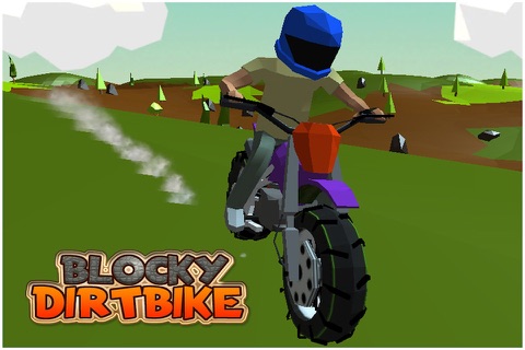 Blocky Dirt Bike screenshot 3