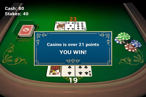 Black Jack - Las Vegas Casino card game screenshot 3